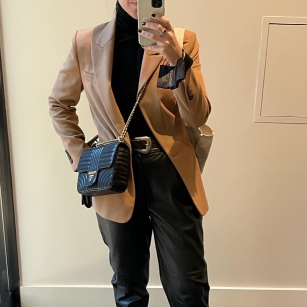 Tan Camel Zara Blazer